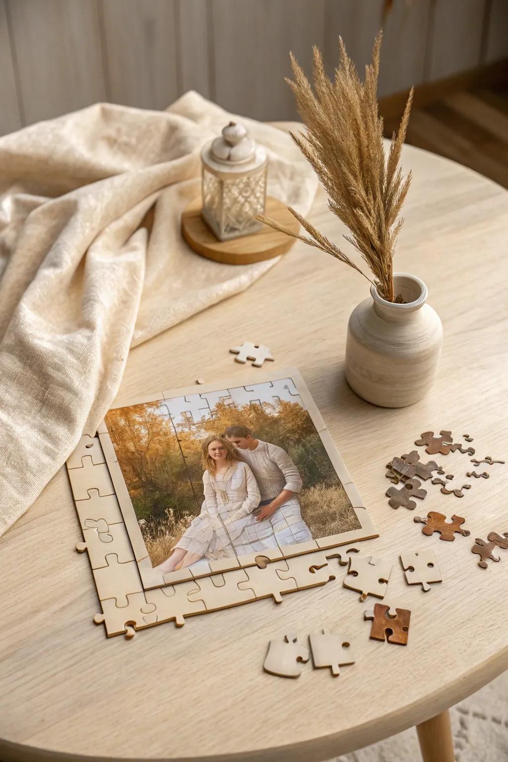 Piece together love this Valentine's Day with a custom puzzle that bonds the family.