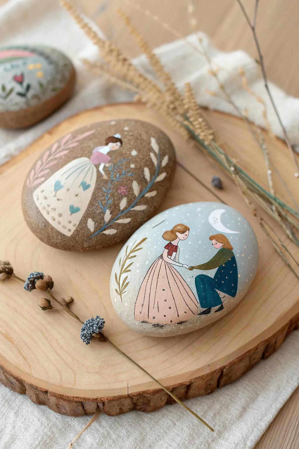 Craft a story with painted rocks and let your imagination take flight!