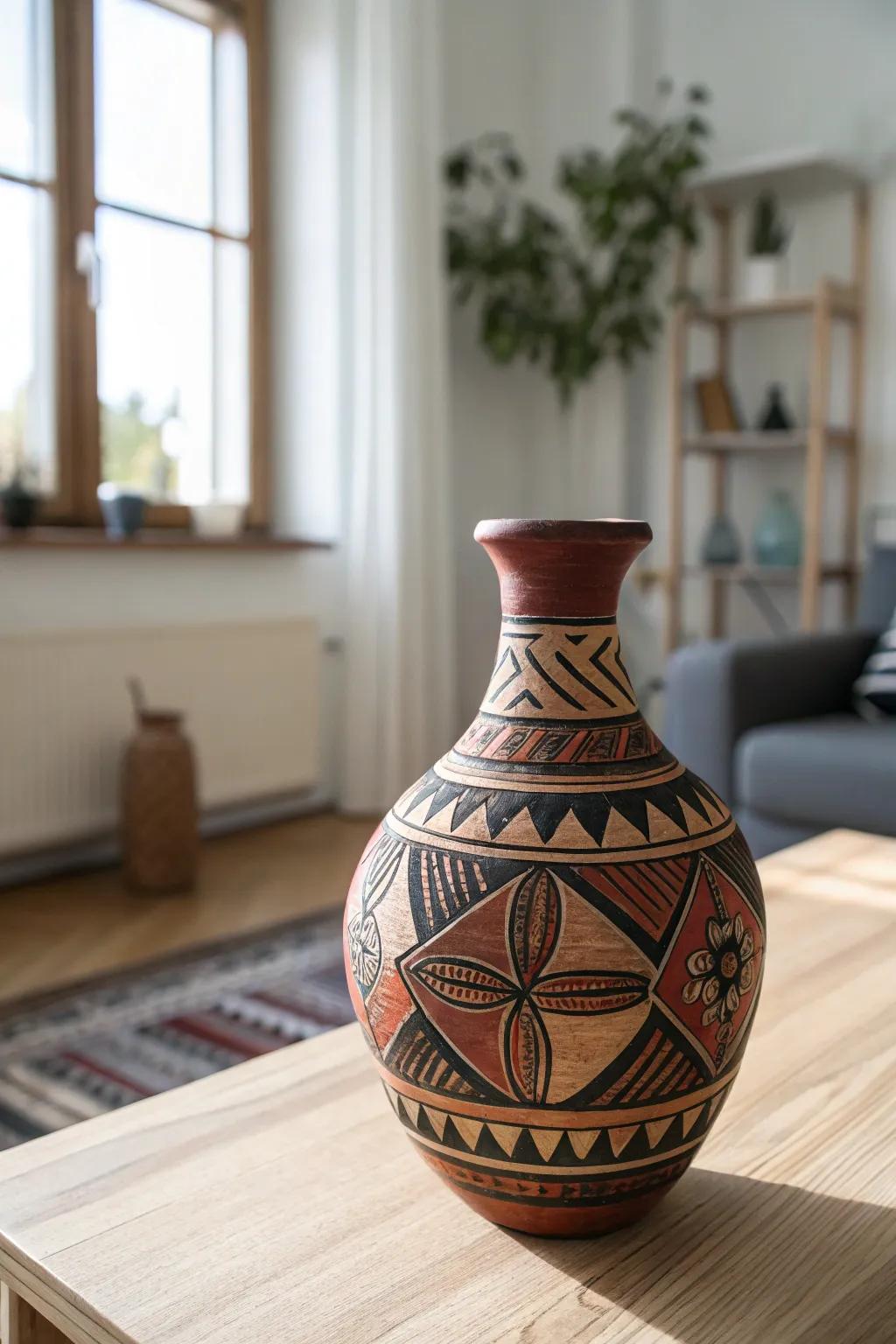 Embrace the beauty of cultural diversity with art that tells a story. 🌿 #CulturalMotifs #BohoMinimalism
