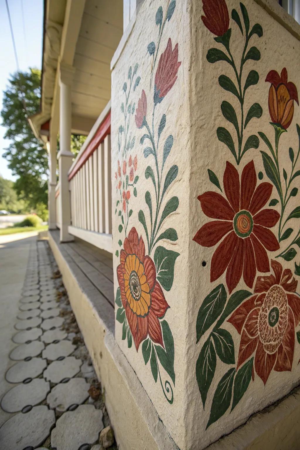 Transform your space with a stunning concrete mural that speaks to your artistic soul.