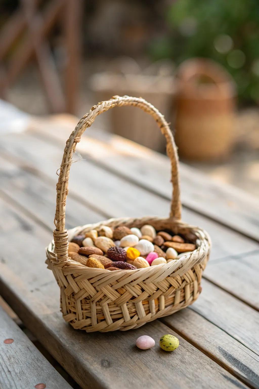 Add a touch of handmade elegance to your Thanksgiving table with these charming DIY harvest baskets.