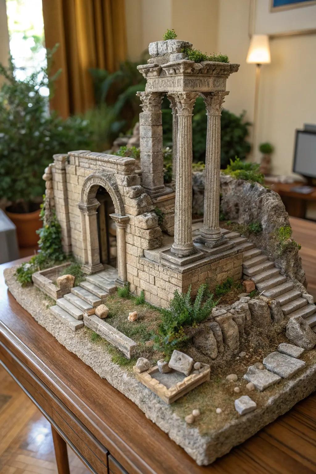 Bring history to life with your own crafted island ruins.