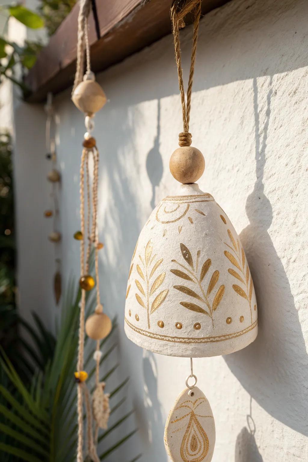 Embrace good fortune with this beautifully crafted Shubh Labh hanging, where minimalism meets bohemian charm.