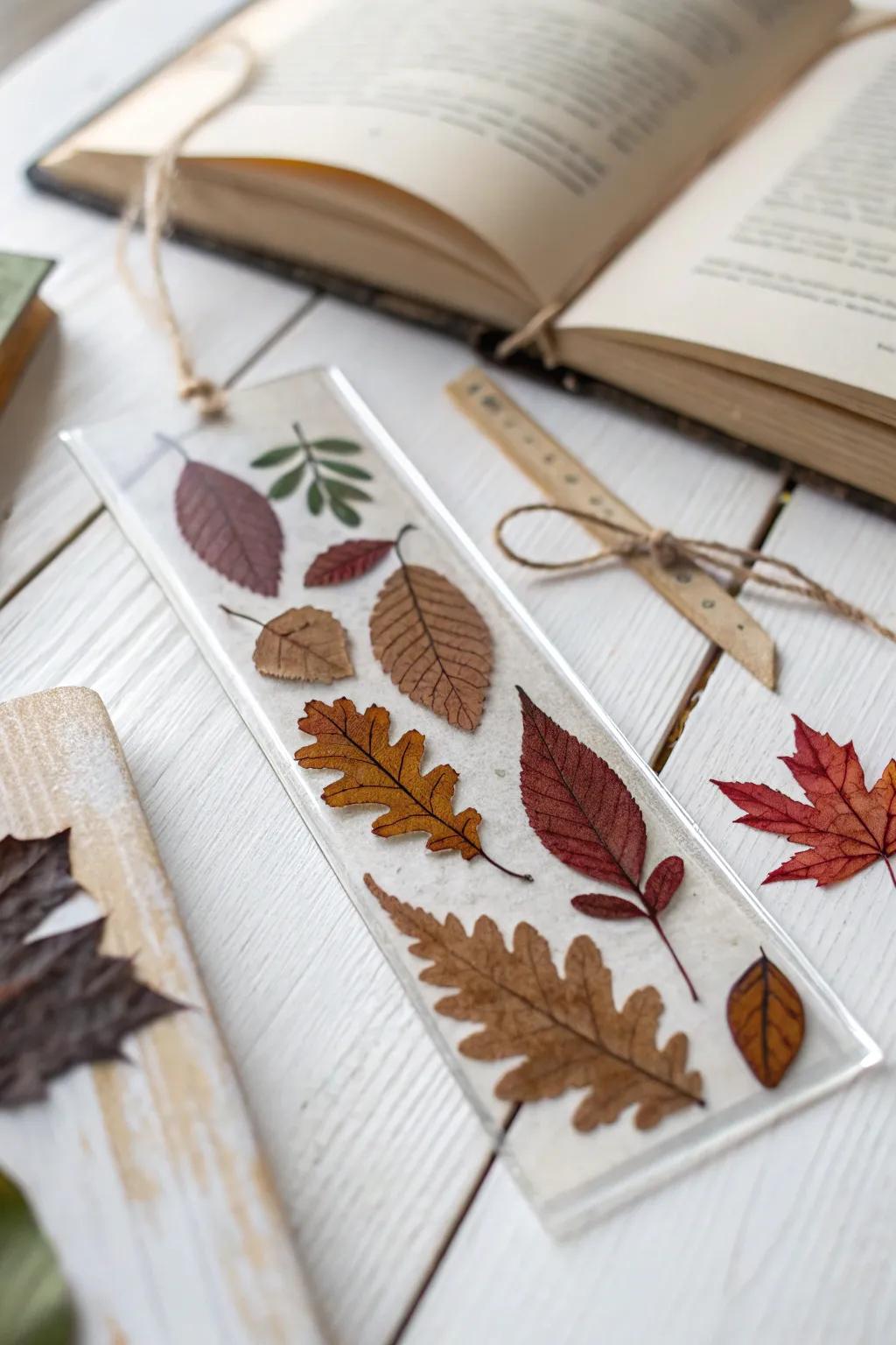 Bring the beauty of the outdoors into your reading with these handcrafted nature-inspired bookmarks.