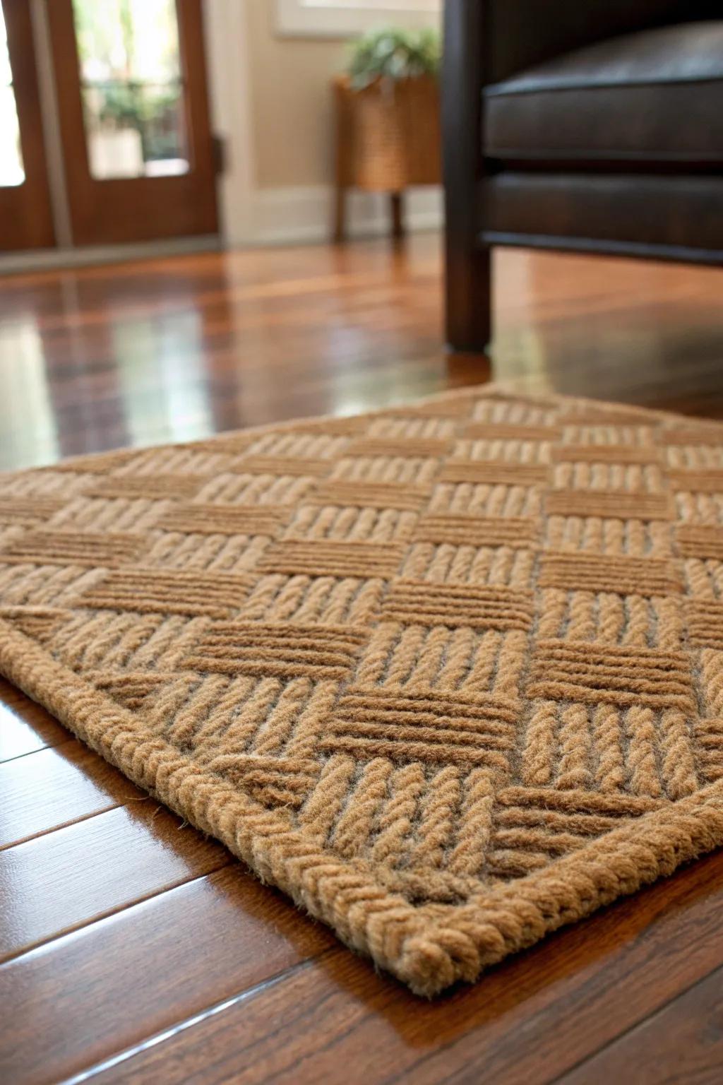 Elevate your space with the warmth and craftsmanship of carpet tiles.