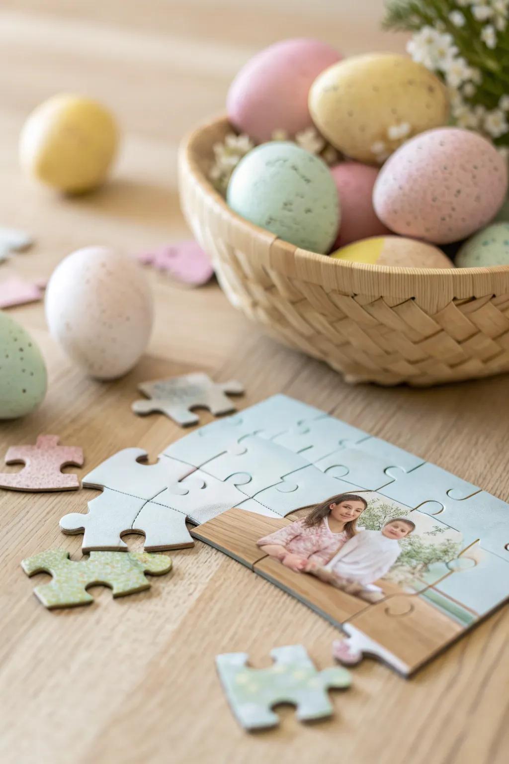 Piece together cherished memories this Easter with a bespoke puzzle!