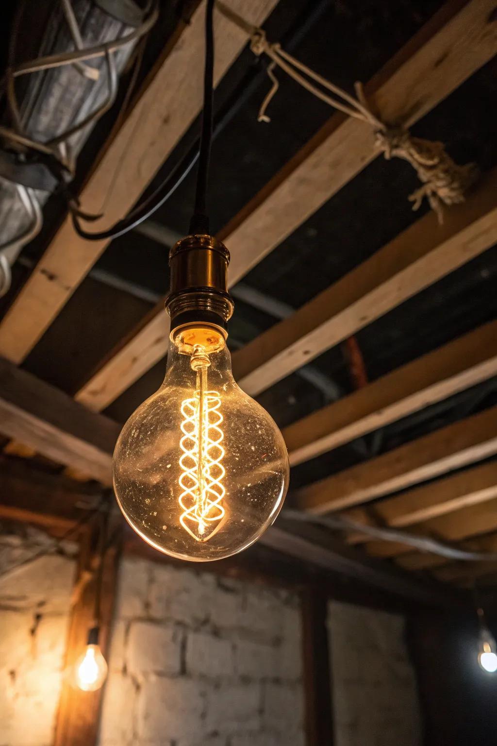 Illuminate your space with vintage elegance.