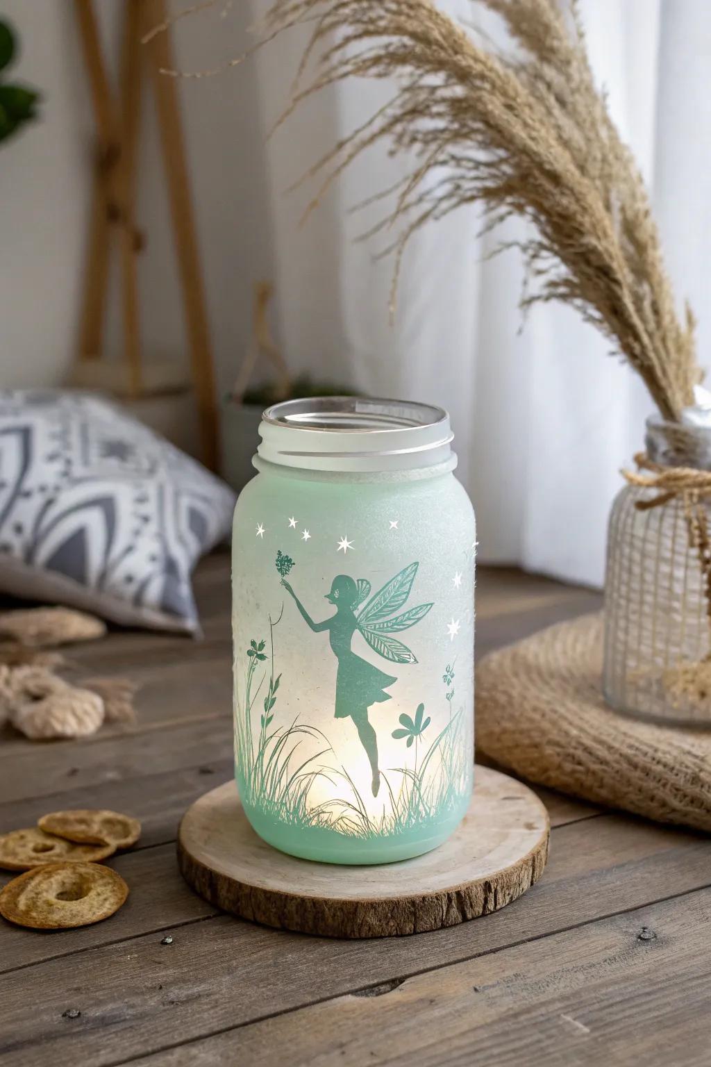 Illuminate your Halloween with magical glowing fairy jars, where simplicity meets enchantment.