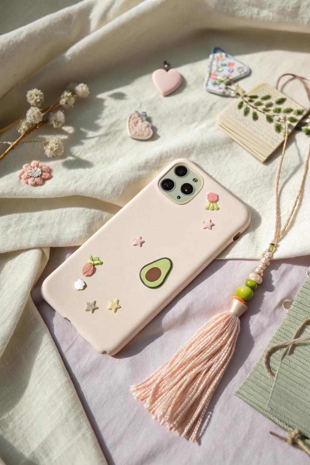 Add a touch of joy to your day with a kawaii-inspired phone case that combines simplicity and charm!