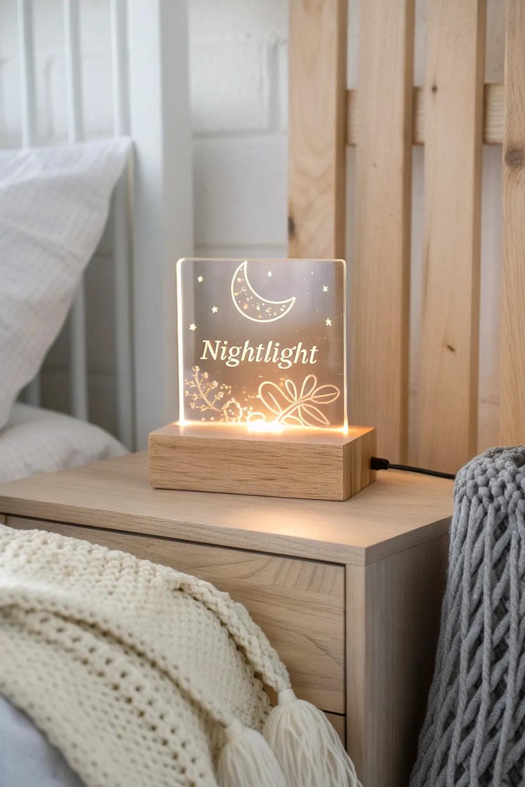 Illuminate your space with a touch of personal warmth.