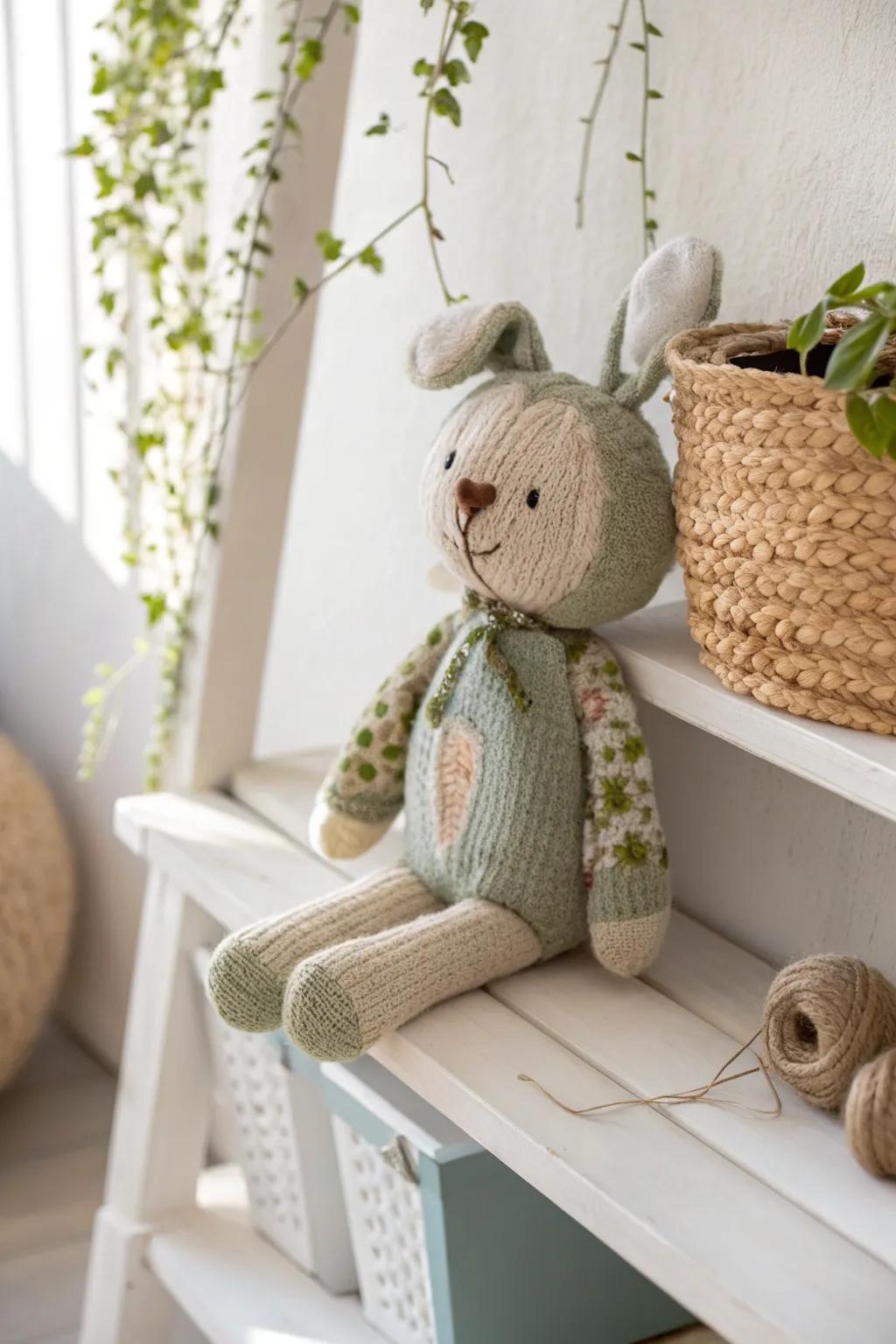 Embrace sustainability with eco-friendly cuddles 🌿 #EcoChic #SnuggableSustainability