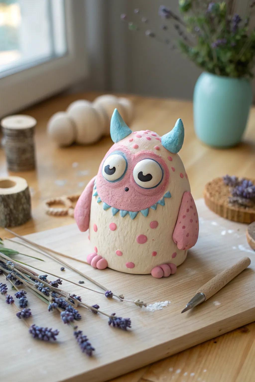 Unleash your creativity with these enchanting clay monsters—each one a unique masterpiece!