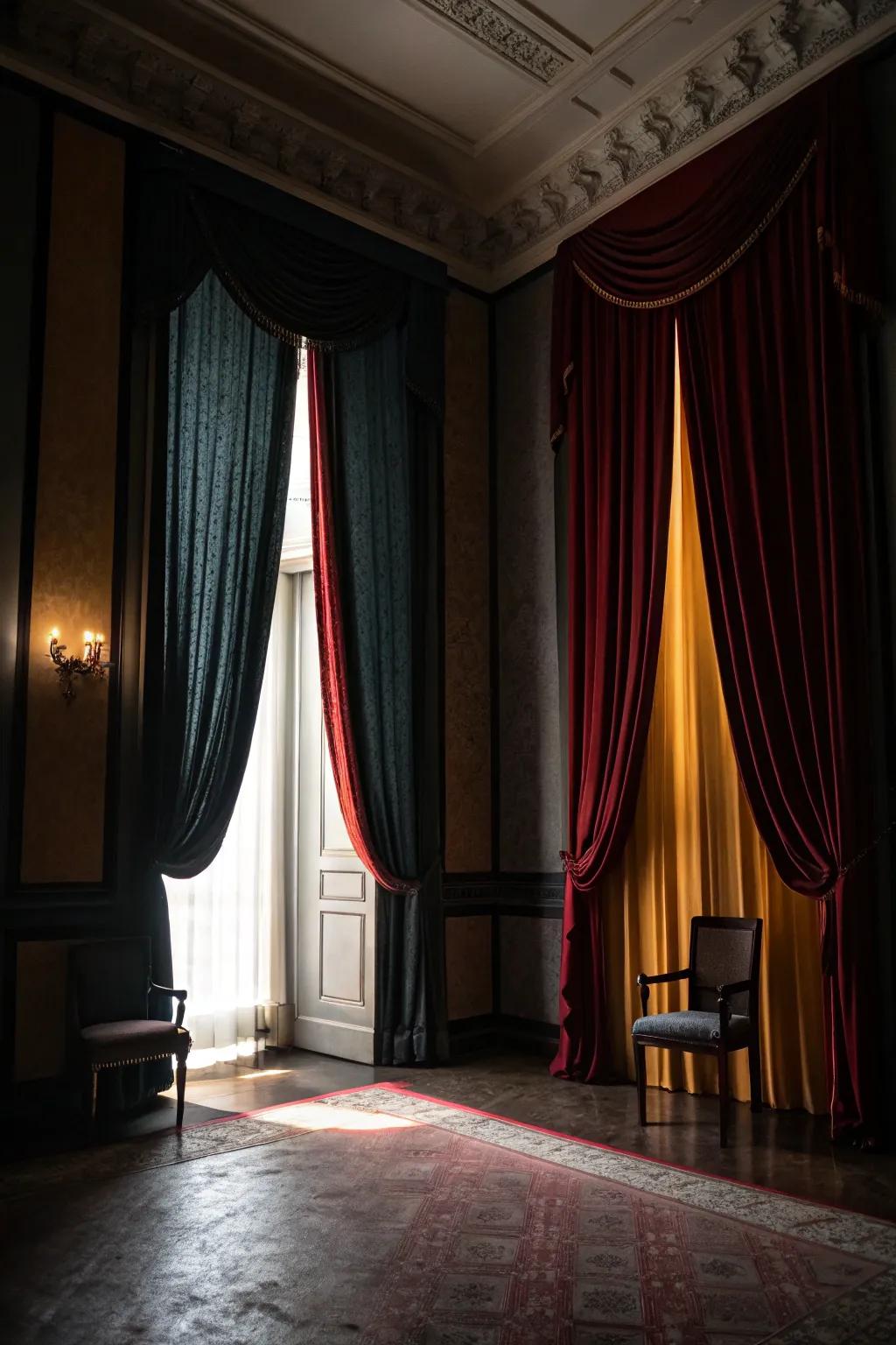Dark accents add drama and sophistication to any room.