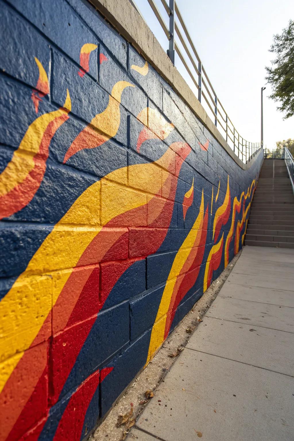 Unleash your creativity with bold strokes of abstract expressionism.
