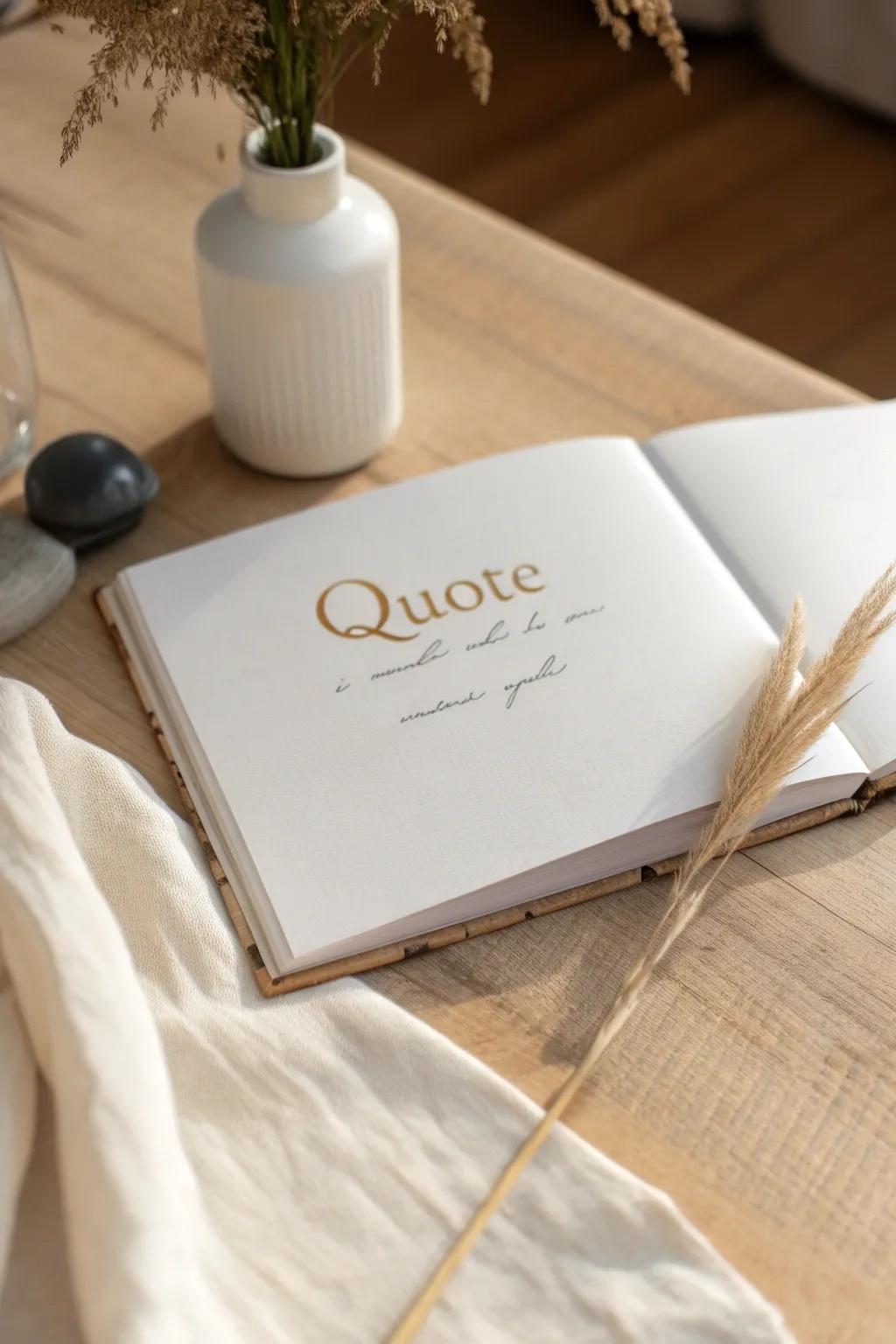 Capture the magic of your child's words in timeless elegance.
