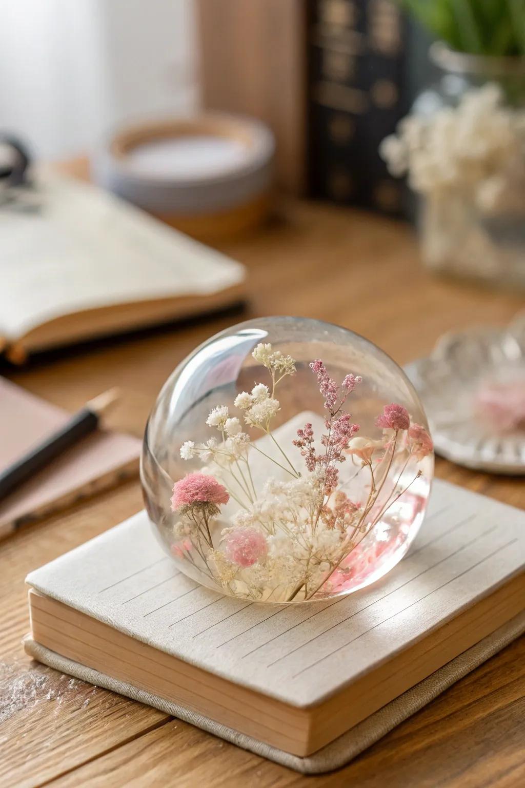 Elevate your desk space with a touch of nature and elegance. 🌿✨