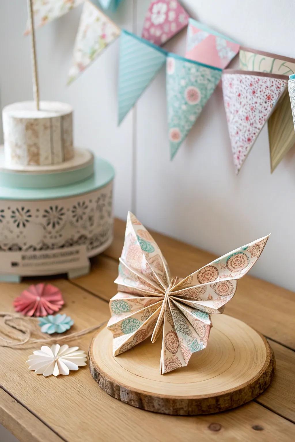 Embrace retro charm with beautifully crafted paper wonders.
