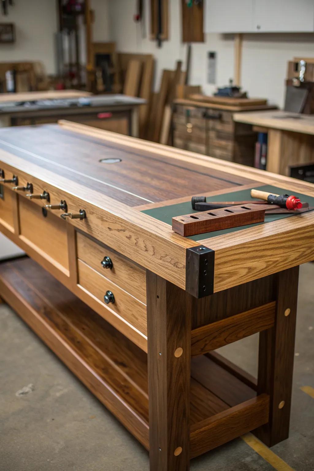 Transform Your Workspace: Discover the Flexibility of Quick Change Tops for Your Workbench.