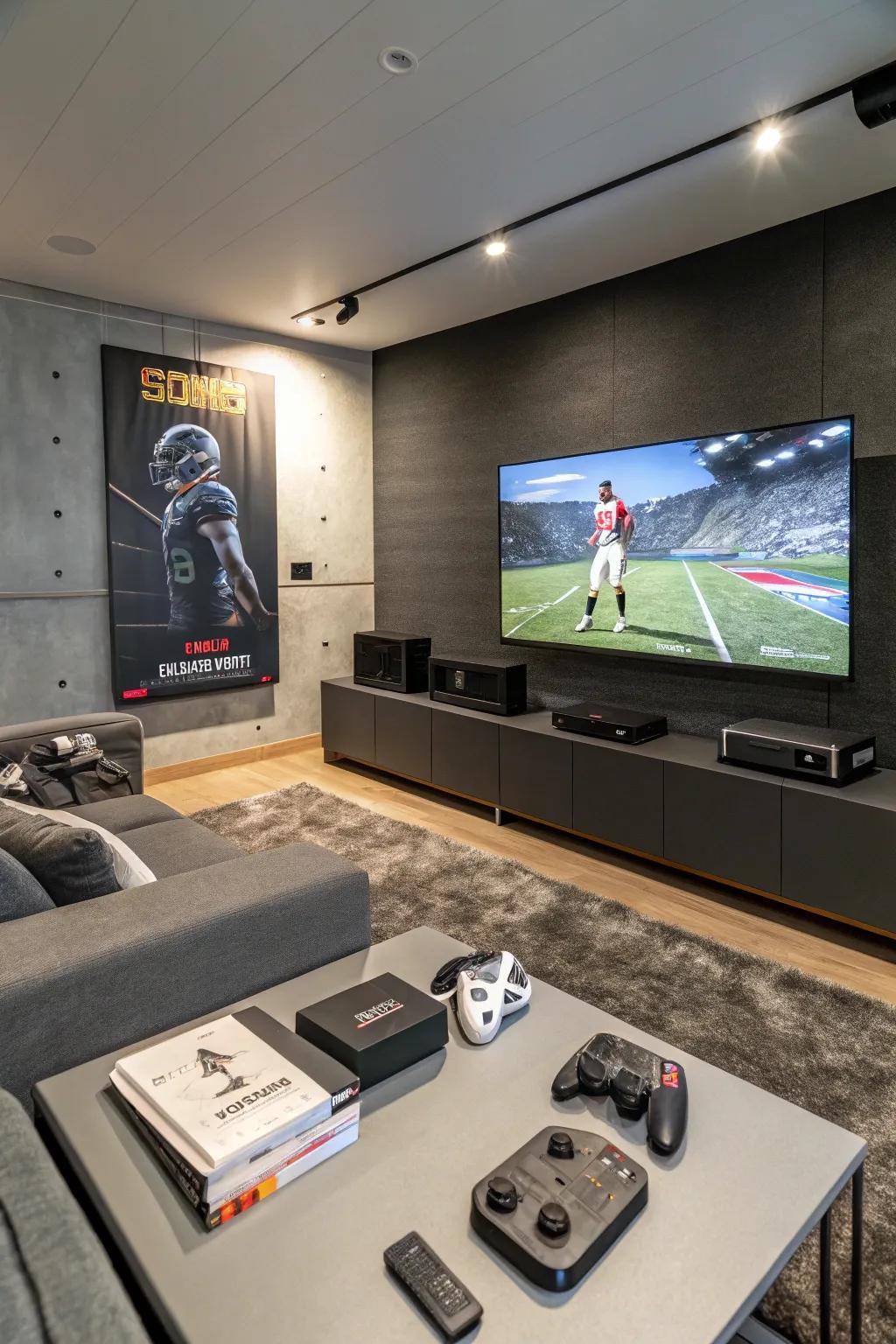 Step into the future with interactive sports posters.