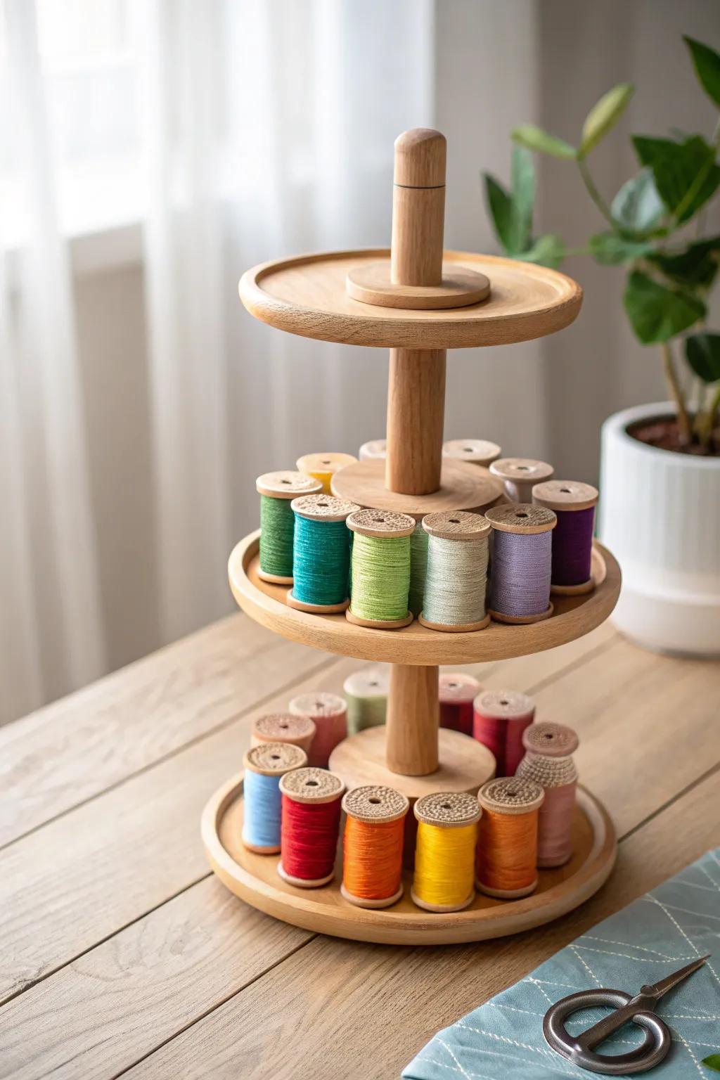 Elevate your thread organization with a touch of elegance and whimsy.