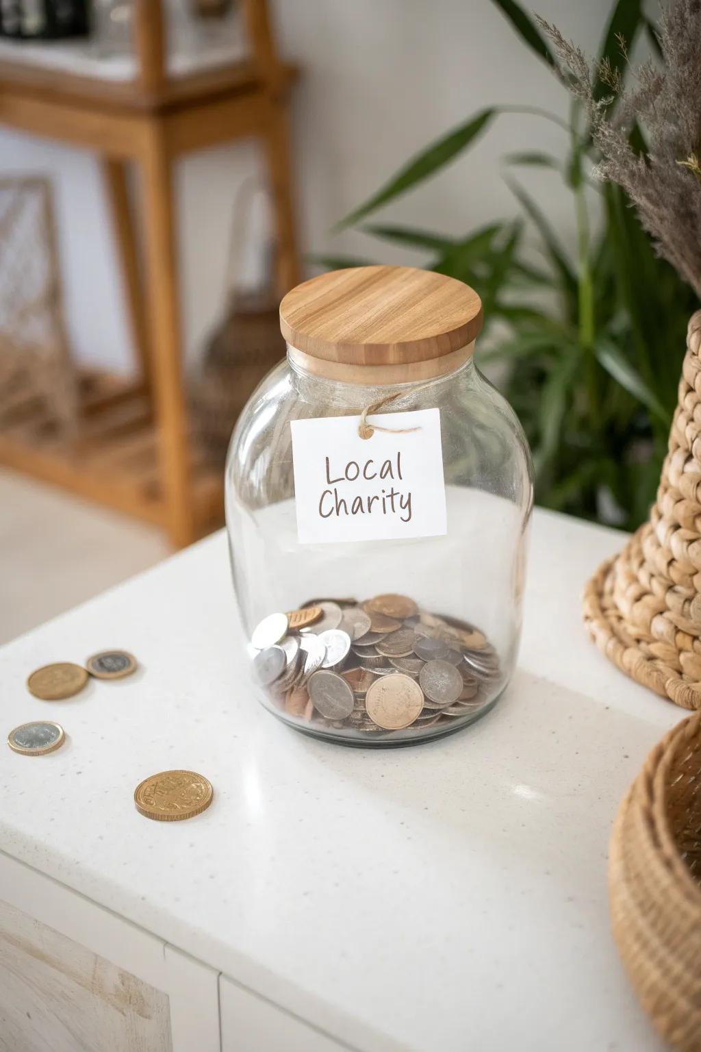 Give with heart: Support local causes with every tip!