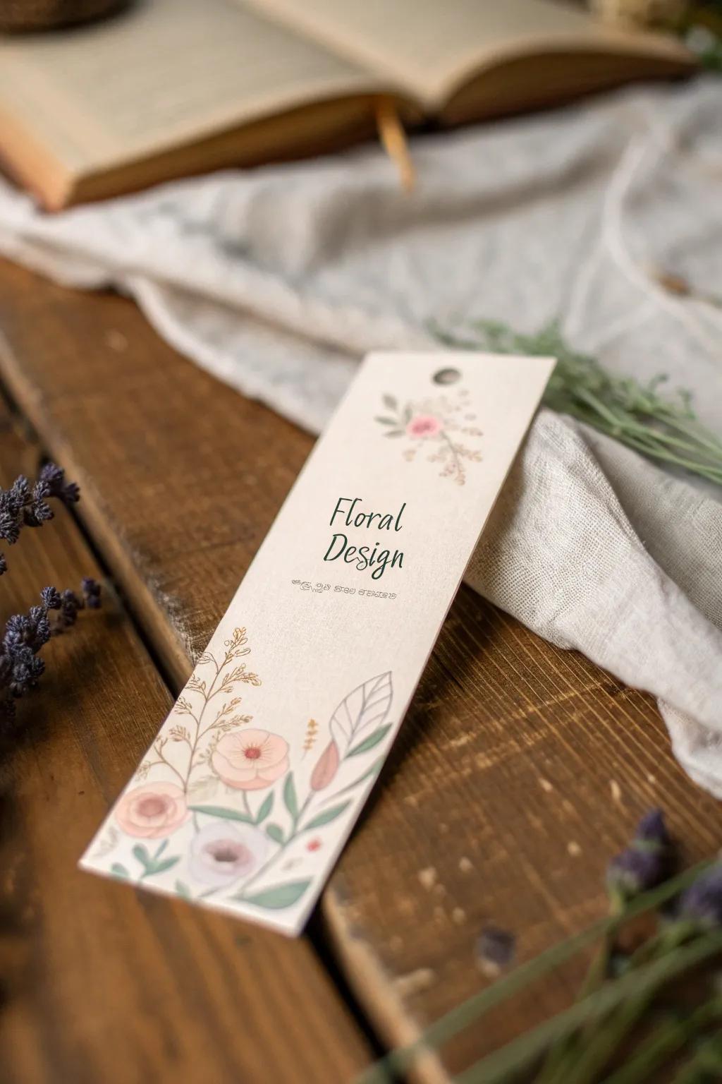 Crafted with love: A bookmark that speaks volumes. Perfect for your bridal shower guests!