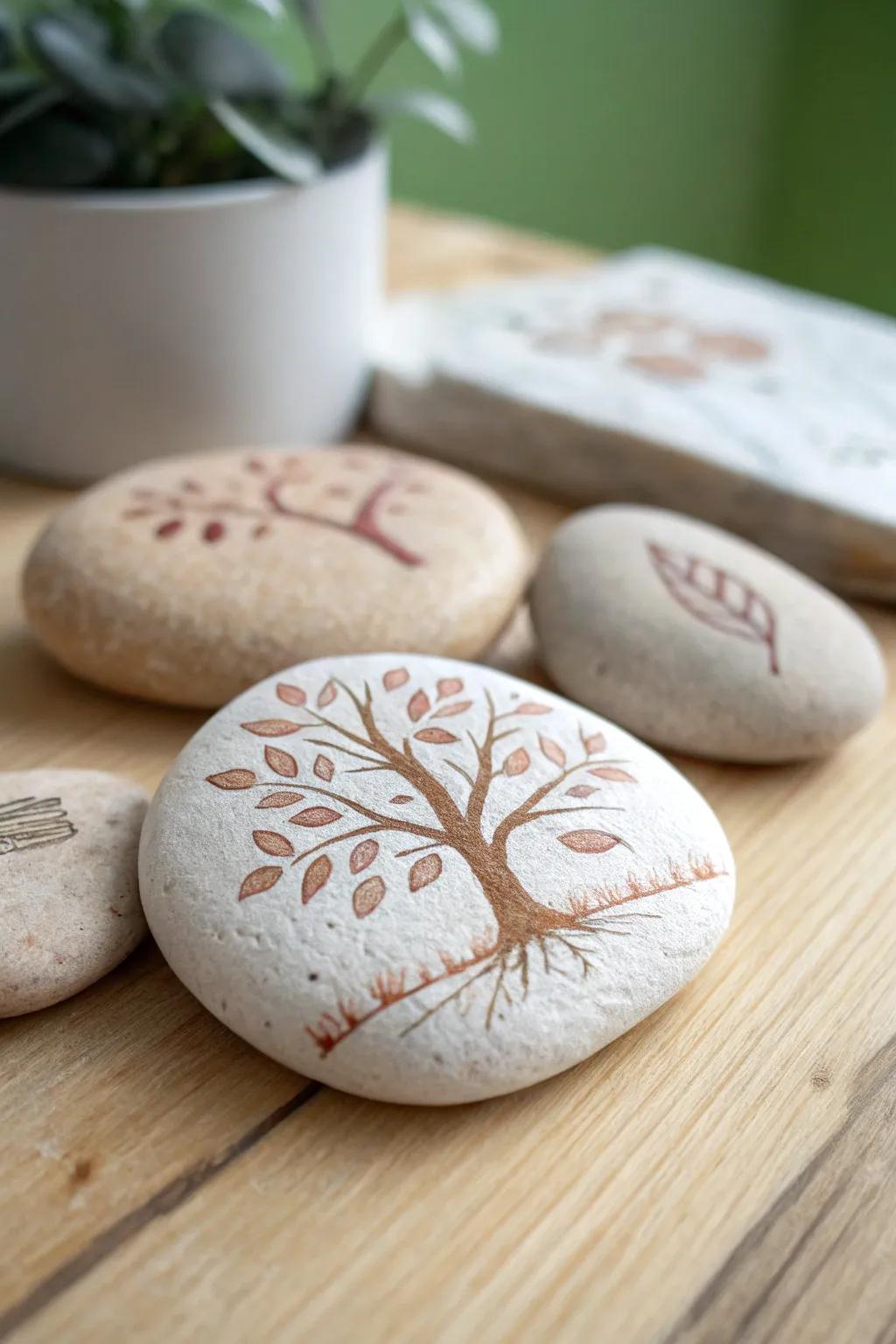 Unleash your child's imagination with beautifully crafted Clay Story Stones. Each stone holds a new tale!