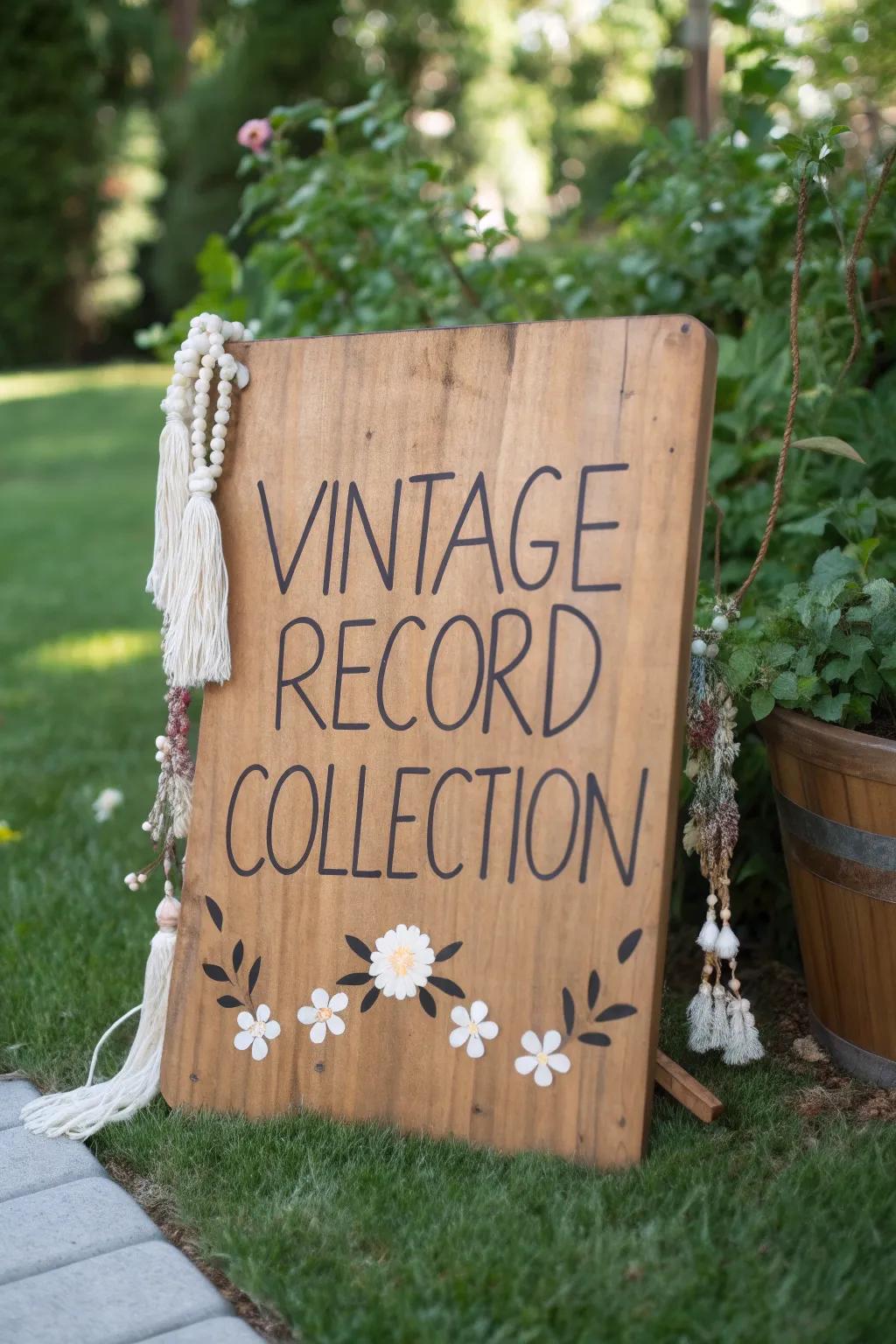 Capture attention with a touch of artistry: Highlight your yard sale's treasures.