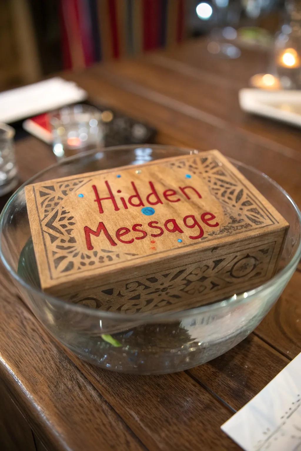 Unlock the mystery: Dive into the magic of water-reveal clues!