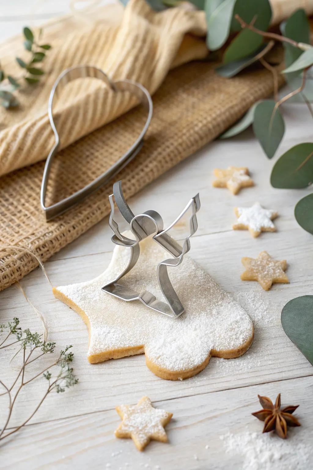 Transform your baking into a magical experience with these enchanting fairy-shaped cookie cutters.