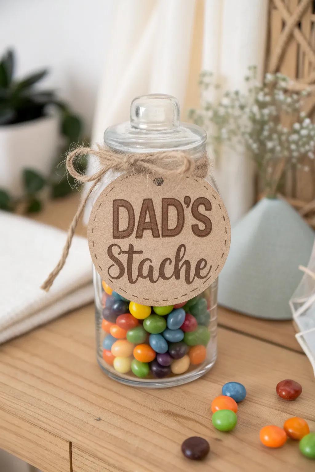 Sweeten Dad's Day with a Jar of Love and Laughter!