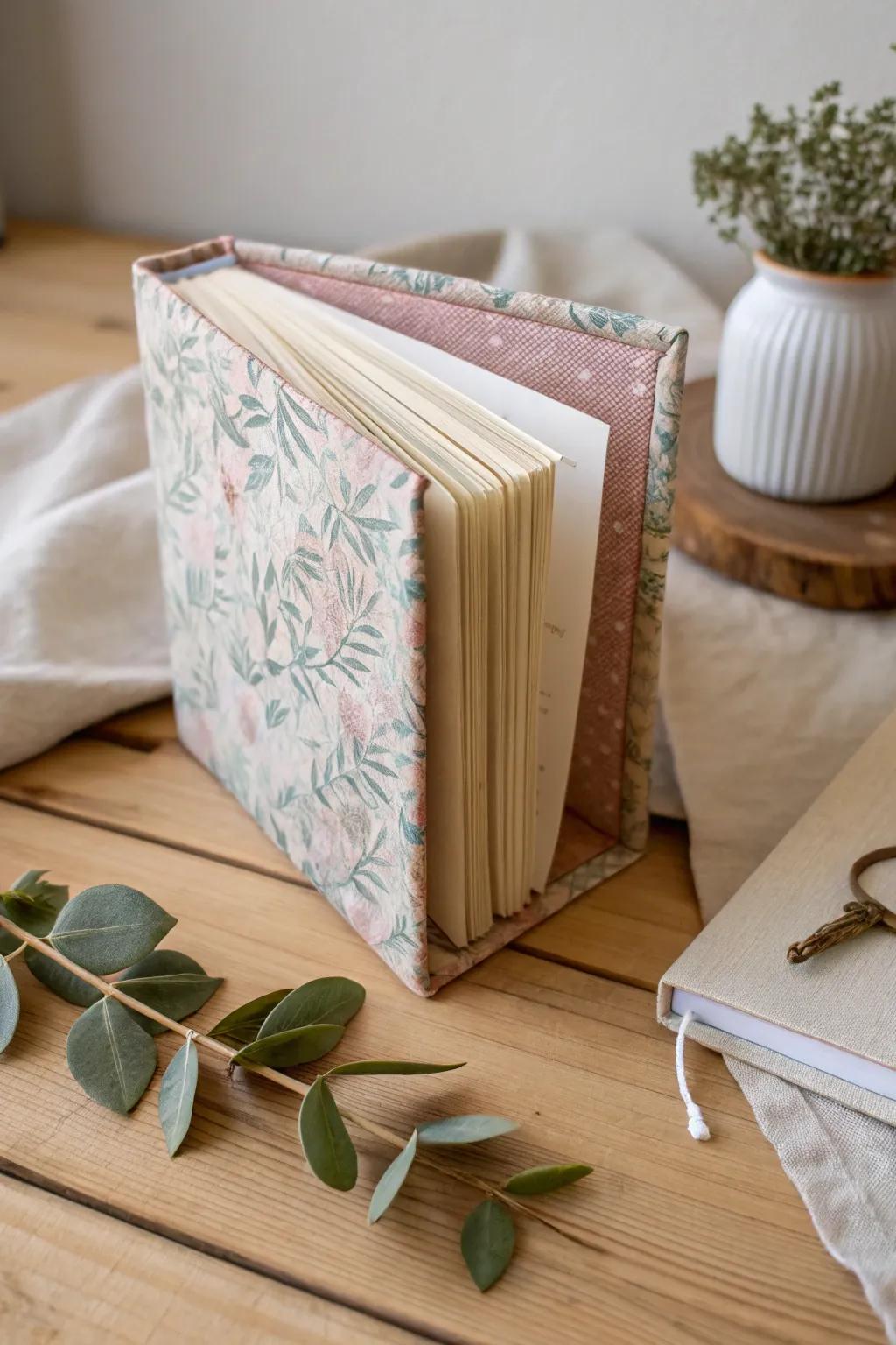 Discover the charm of secrets hidden within pages. Perfect for storing your tiny treasures!