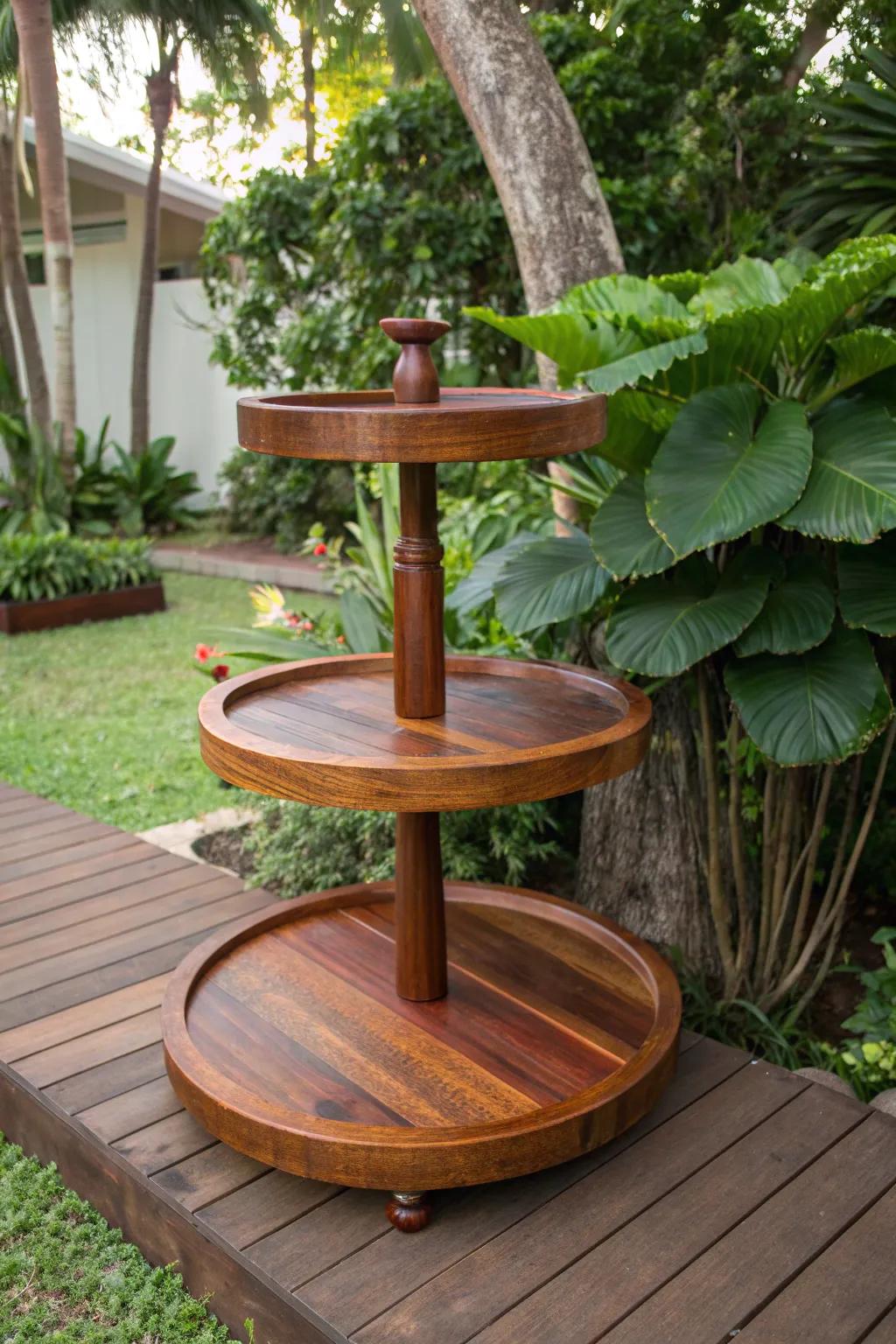 Elevate your projects with a handcrafted multi-level outdoor workshop.