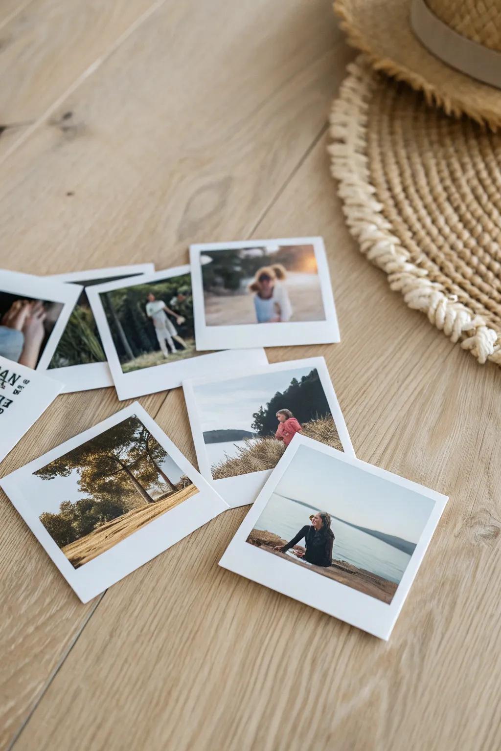 Capture life's candid moments in an enchanting photo pile.