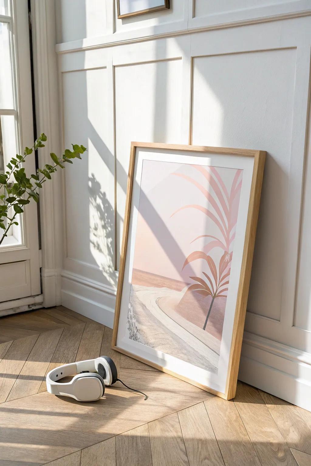 Step into the future with a touch of elegance: Discover the seamless blend of art and technology with our Virtual Reality poster design.