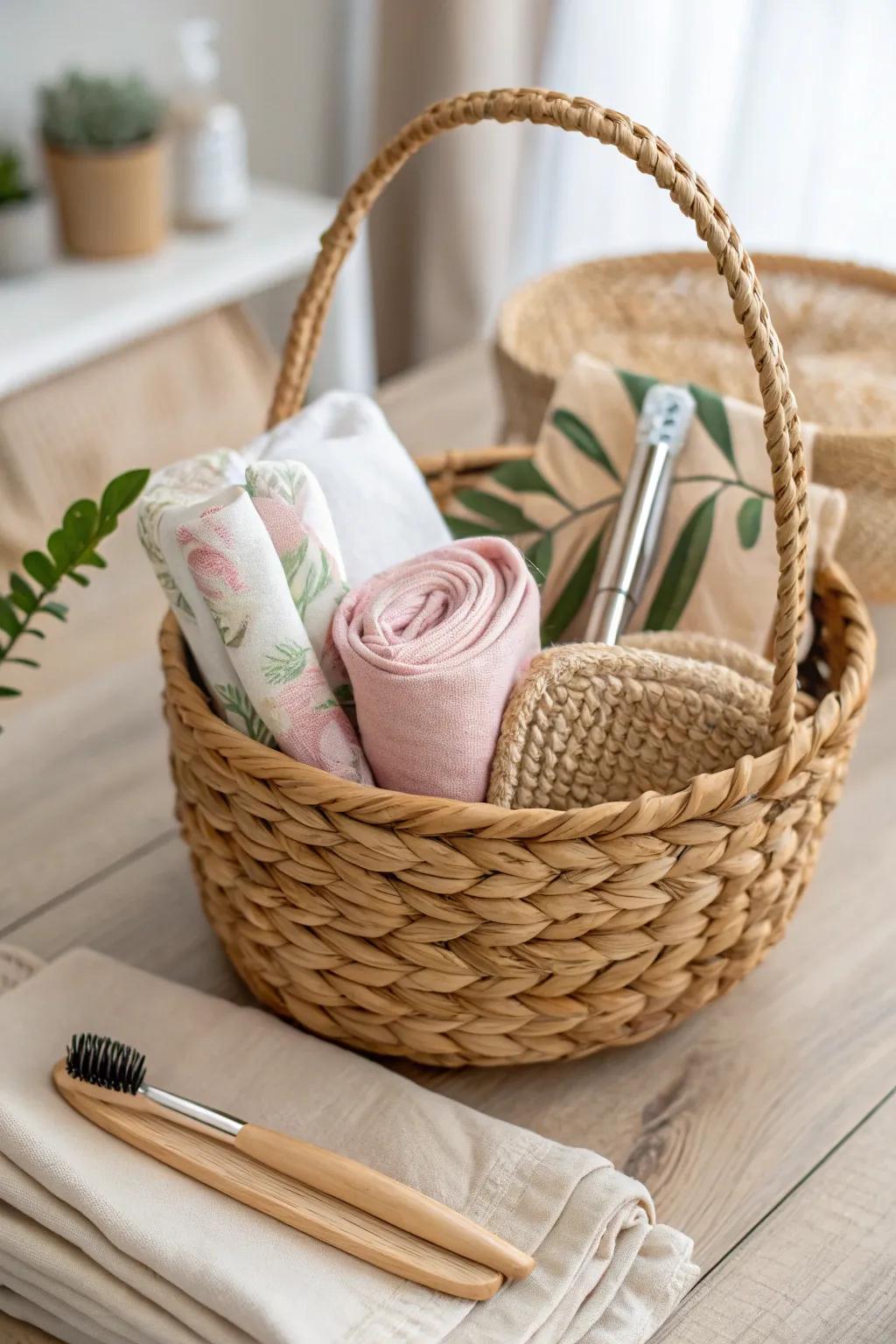 Embrace sustainability with elegance and simplicity. 🌿 #EcoChic #MinimalistBeauty