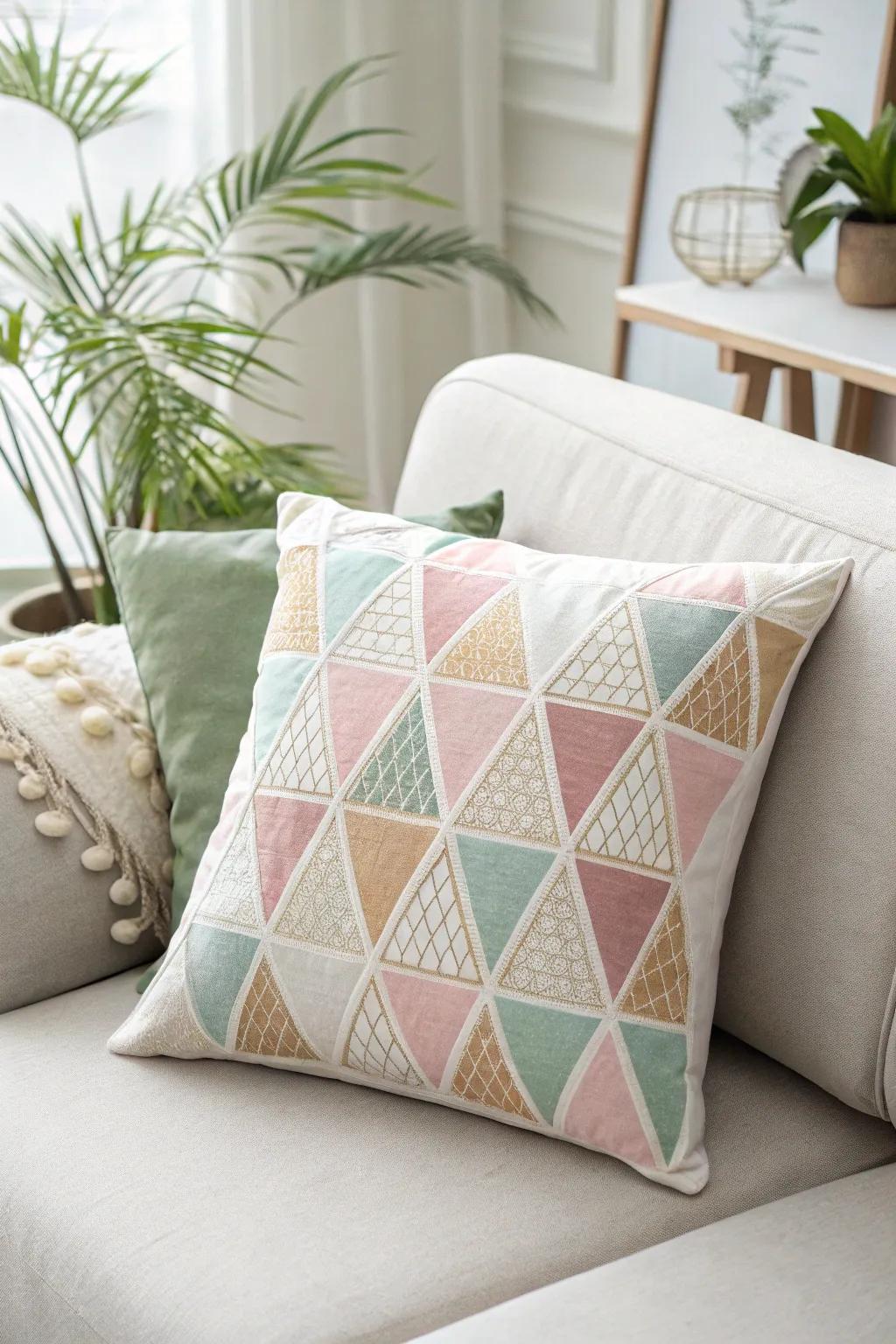 Add a touch of artistry and comfort with trendy decorative throw pillows this Valentine's Day.