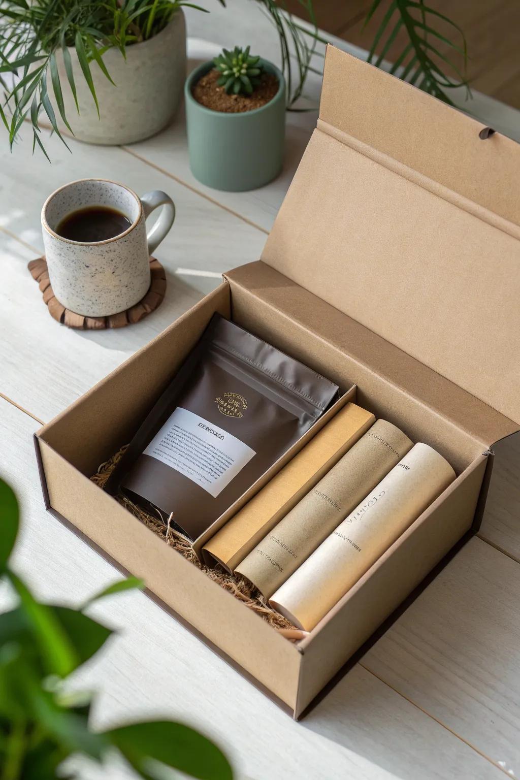 Gift an adventure each month with a minimalist experience box perfect for him.