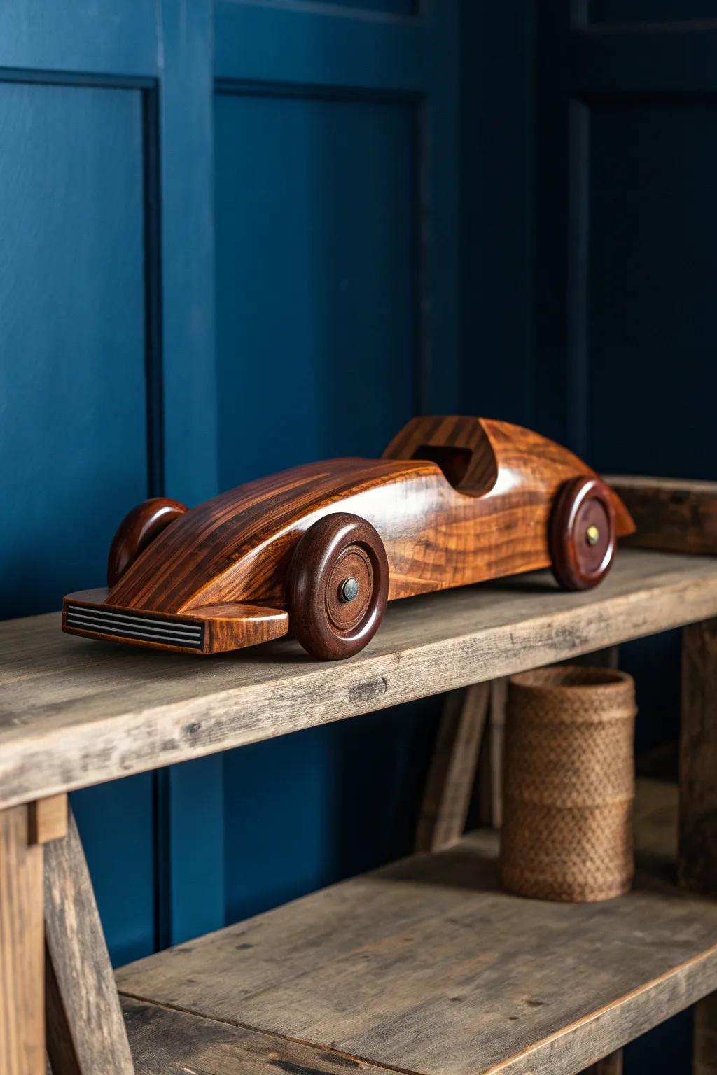 Elegance in Wood: A Masterpiece of Craftsmanship on Display