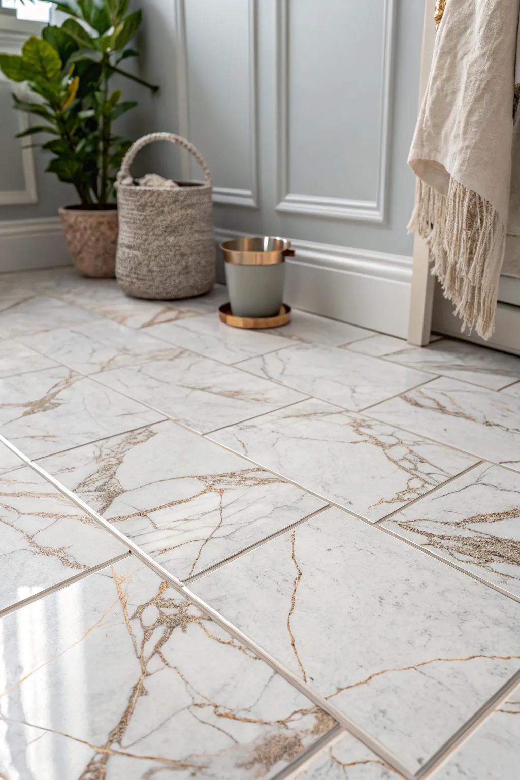 Transform your space with the timeless beauty of faux-marble tiles — where art meets craftsmanship.