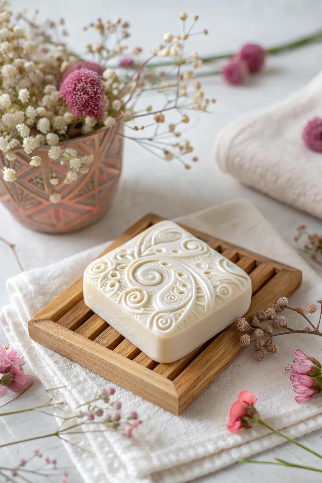 Delight your guests with charming, handcrafted miniature soap bars – the perfect blend of elegance and luxury!
