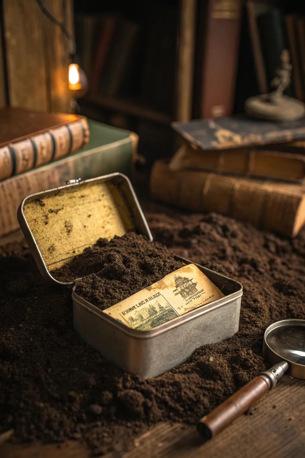 Uncover secrets of the past with a captivating time capsule adventure.
