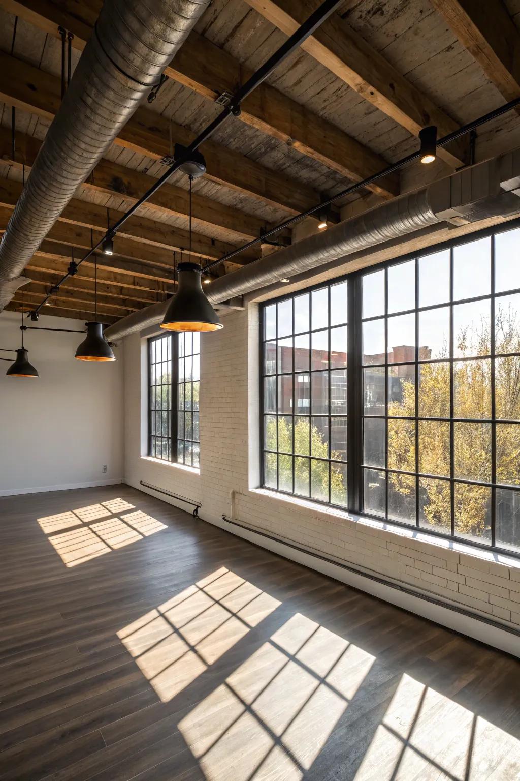 Harness the beauty of natural light to elevate your basement's design.