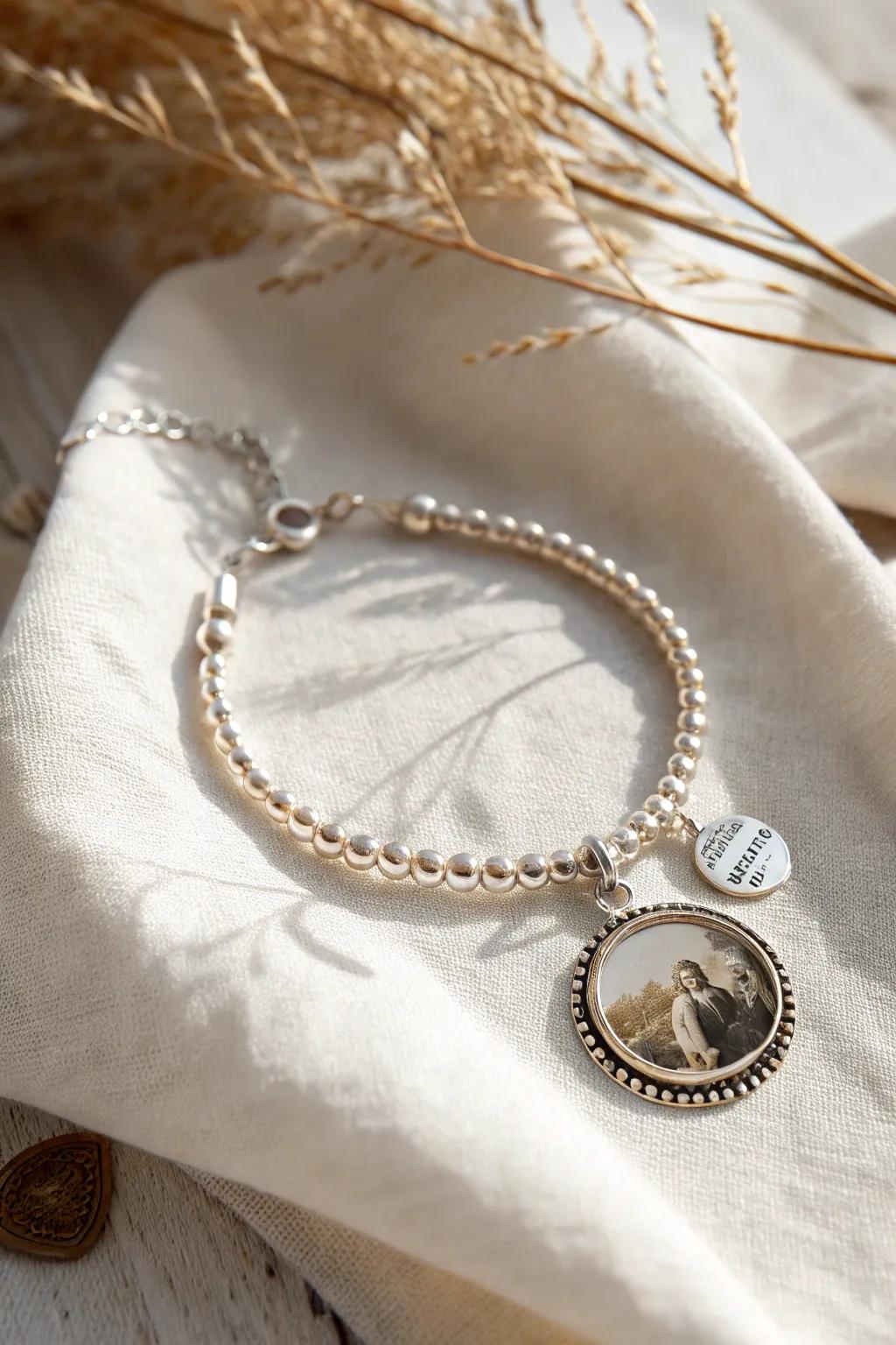 Capture memories in style with elegant photo jewelry charms.