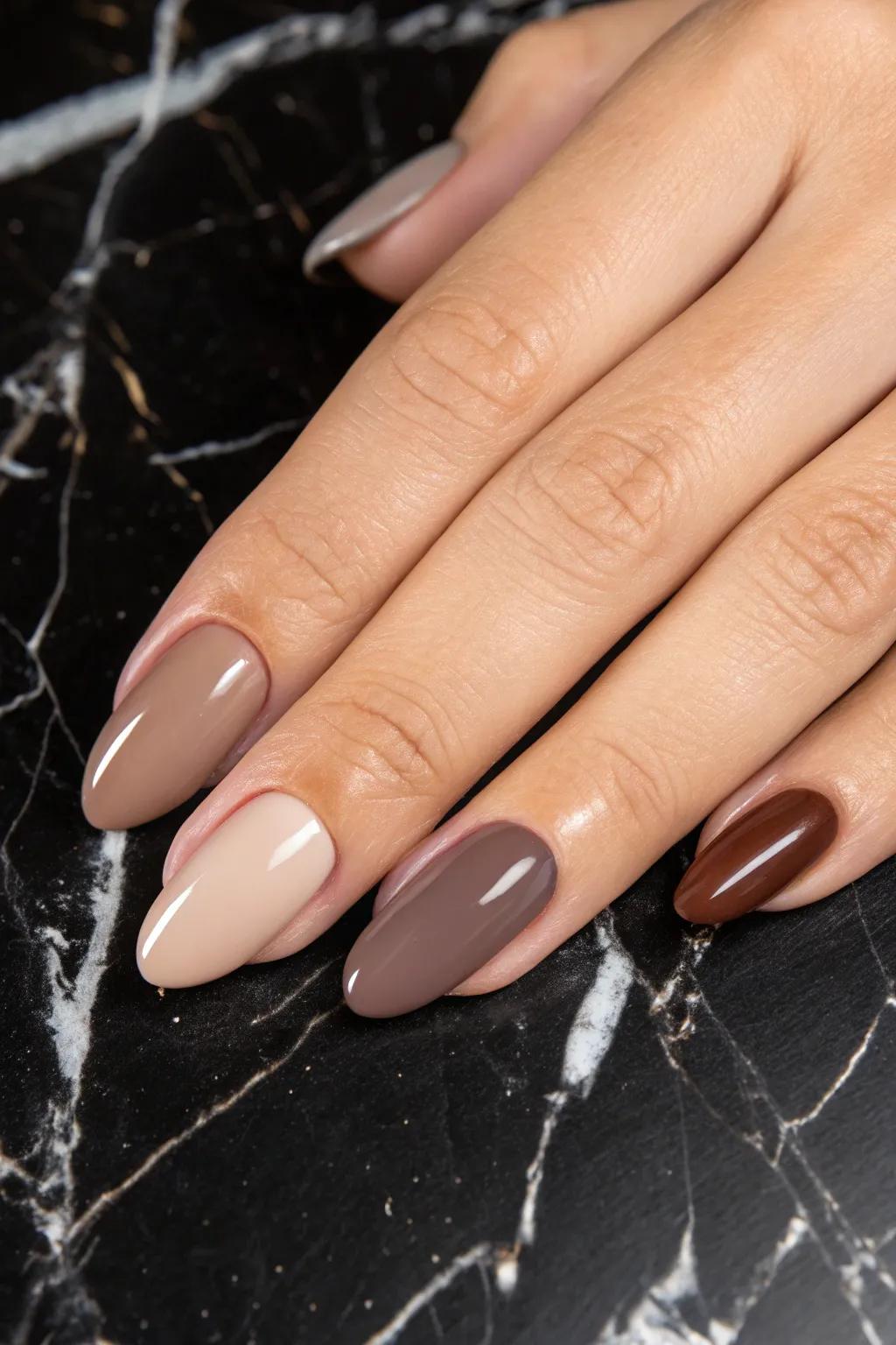 Elevate your style with taupe tones: the ultimate in subtle sophistication.