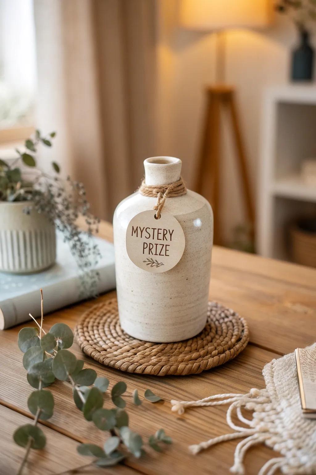 Unlock a Surprise with Every Tip! Discover the joy of mystery prizes in our beautifully curated tip jar.