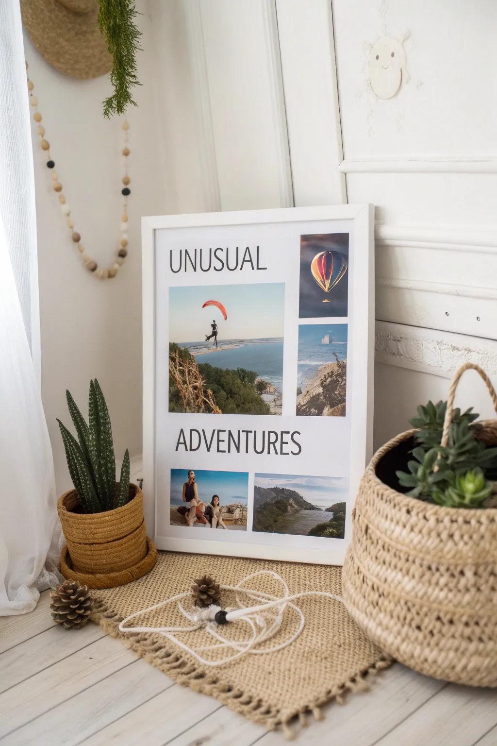 Dare to dream beyond boundaries with a vision board that inspires extraordinary adventures.