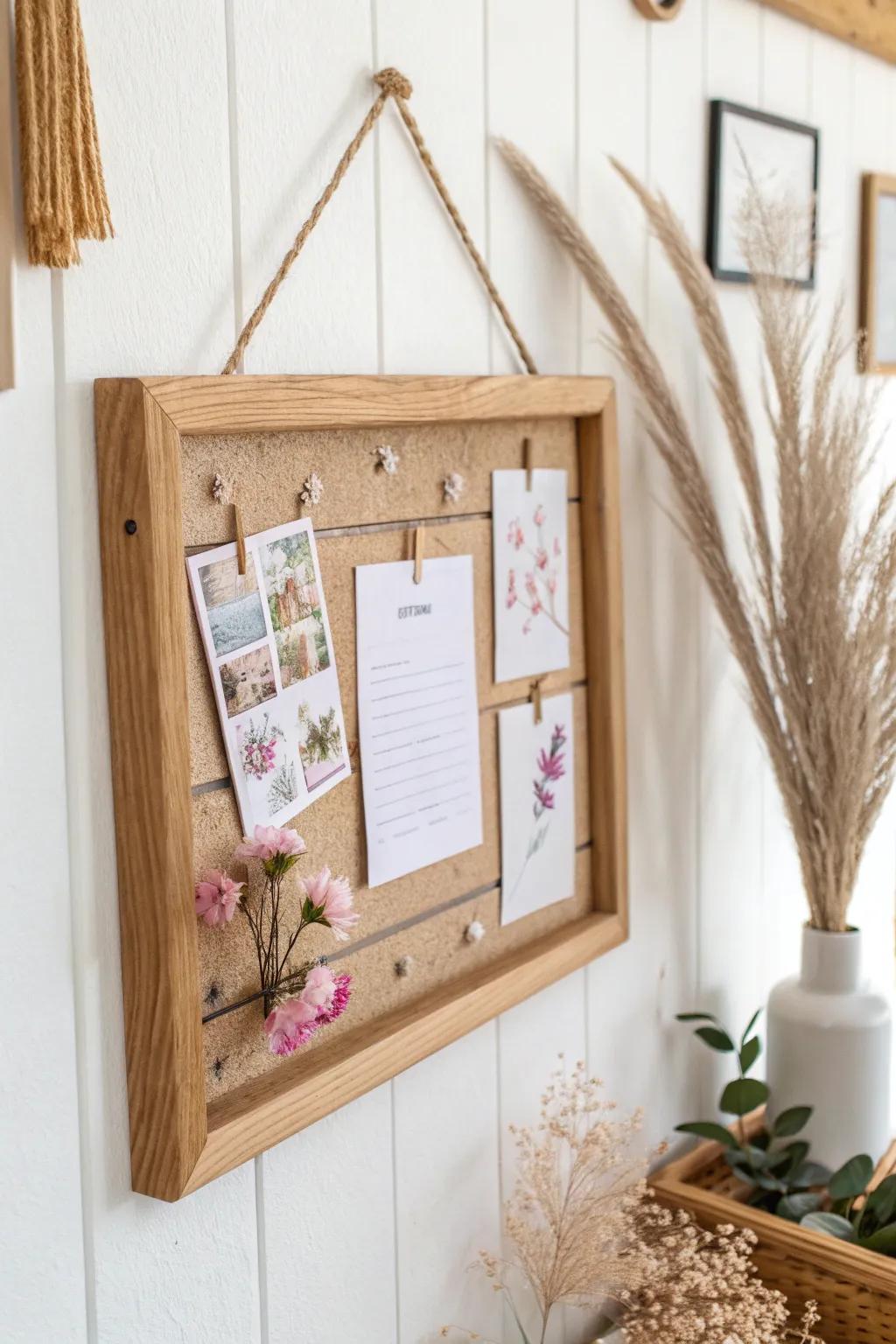 Embrace the unexpected—leave space for new dreams to flourish. 🌸✨ #VisionBoard #Manifestation #ScandiBoho