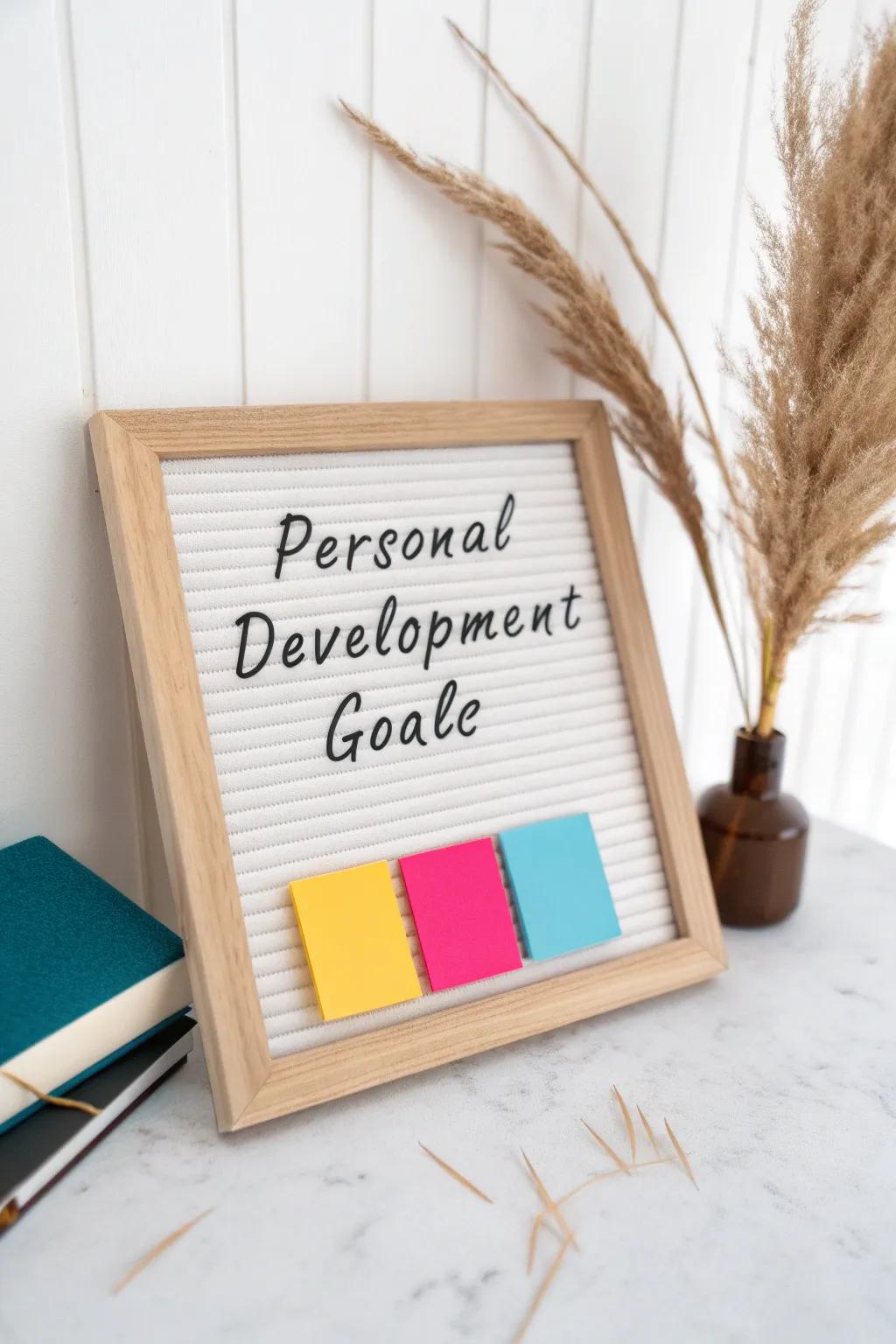 Map Your Journey: A Vision Board for Personal Growth