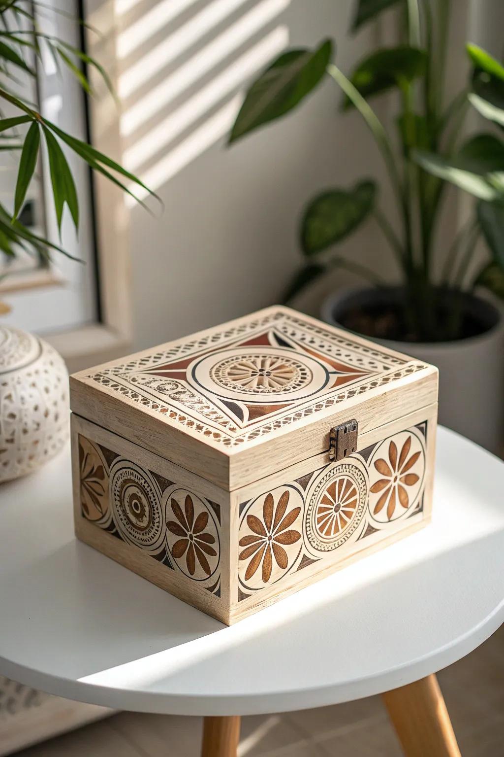 Discover cherished memories with this beautifully crafted Bible Story Time Capsule.
